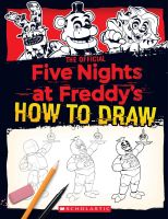 หนังสือภาษาอังกฤษ Five Nights at Freddys How to Draw (Five Nights at Freddys) [Paperback]