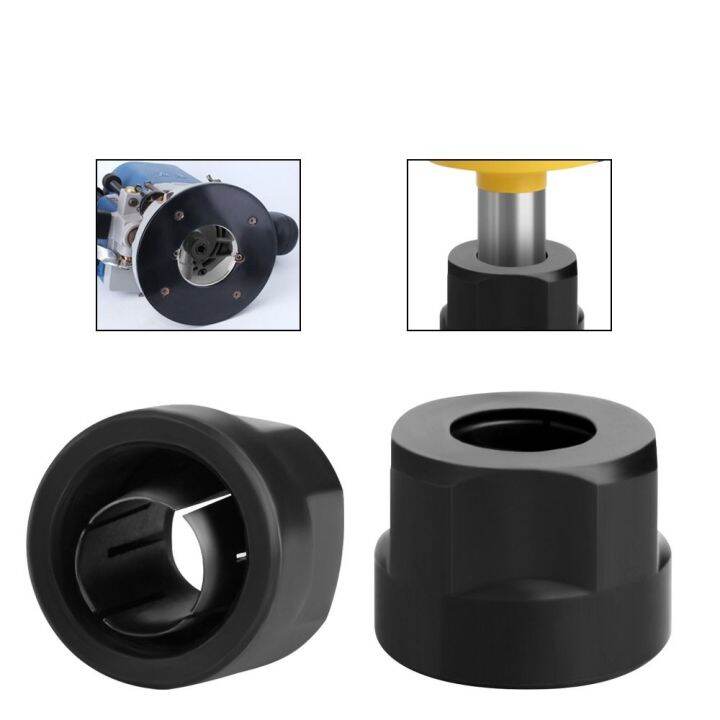 CVFFF Kepala konversi 2 buah/set Adaptor Collet Chuck Mesin pemangkas