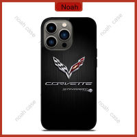 Corvette Stingray Phone Case for iPhone 14 Pro Max / iPhone 13 Pro Max / iPhone 12 Pro Max / Samsung Galaxy Note 20 / S23 Ultra Anti-fall Protective Case Cover 1255