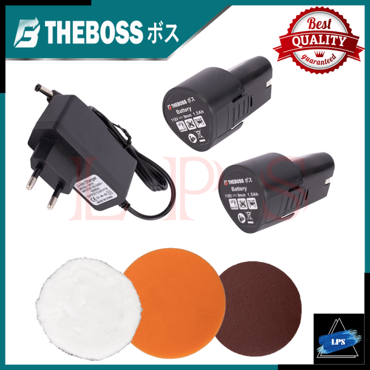 theboss-เครื่องขัดกระดาษทราย-เครื่องขัดสีรถยนต์ไร้สาย-เครื่องขัดเงาไร้สาย-ขัดสีไร้สาย-ขนาด-5-นิ้ว-รุ่น-118v-การันตีสินค้า