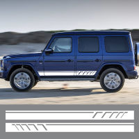 2PCS Car Side Body Decals Stickers For Benz G Glass G55 G63 AMG W463 G500 Class G350D DIY Decal Auto Tuning Accessories