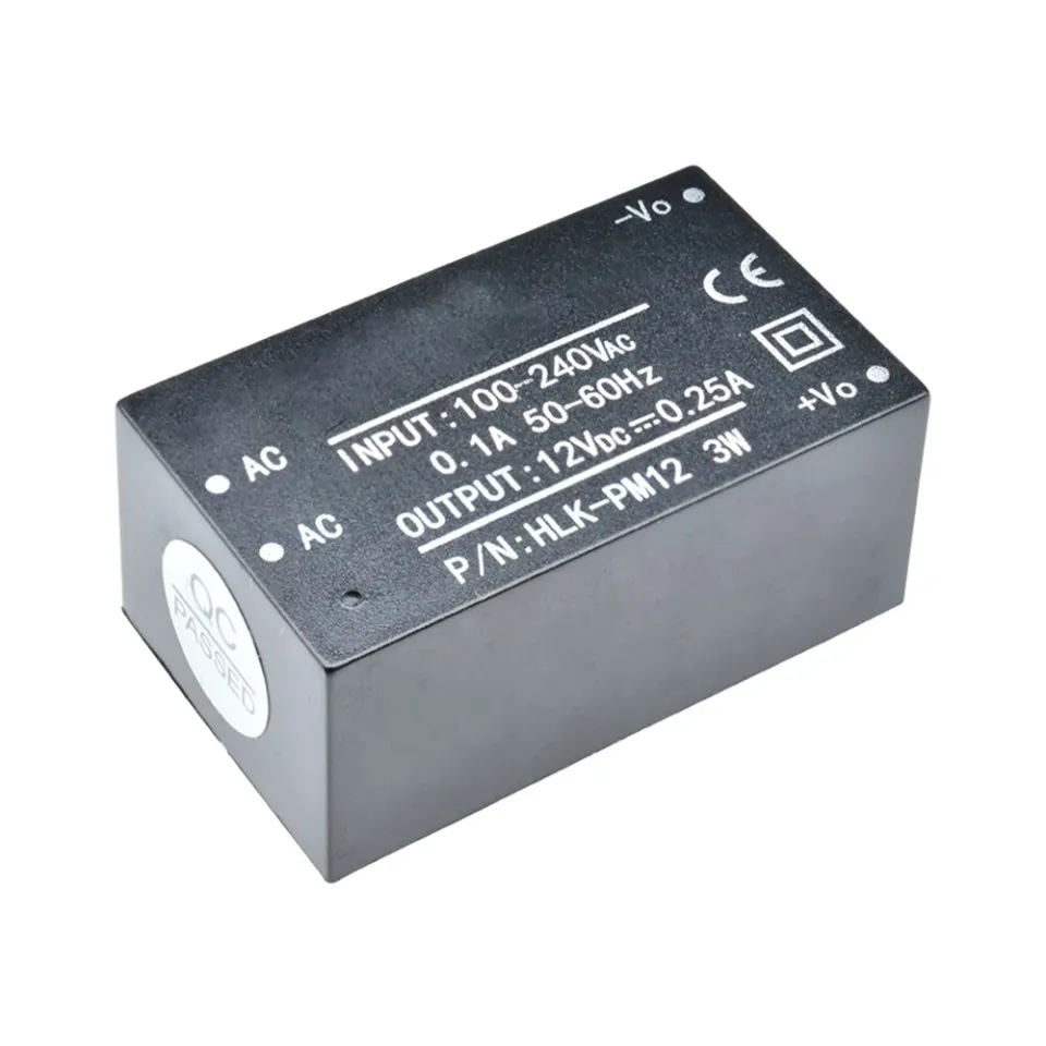 diyfire HLK-PM01 HLK-PM03 HLK-PM12 AC-DC 220V to 5V/3.3V/12V mini power  supply module,intelligent household switch power supply module