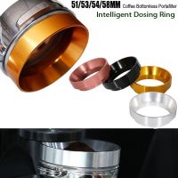 51/53/54/58mm Stainless Steel Bottomless Portafilter Coffee Espresso Machine Handle Dosing Ring