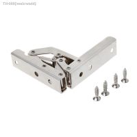 ℗▲ 90 Degree Folding Door/Shelf Hinge Hidden Bracket Table Holder Furniture Parts Hidden door hinge Furniture hardware