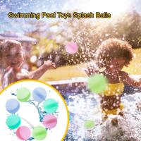 Children Water Balloons Great Beach Water Kids Water Balls Round Splash Balls Water Playing Splash Balls Kids Water Toy Balloons