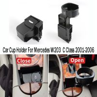 Car Cup Holder Vehicle Beverage Bottle Holder Center Console Armrest Cup Holder for Mercedes W203 C Class 2001-2006