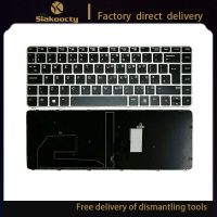 Siakoocty for HP ELITEBOOK 740 745 G3 745 840 G3 G4 FRAME New 836307-031 UK KEYBOARD FREE