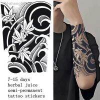 Fruit Juice Herb Tattoo Sticker ArmTemporary Tattoo Arm Tattoo Women/Men Chest Water New Transfer Sticker Tatoo Shoulder Bl E4E1