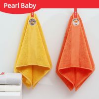 ☂ஐ Kids Childrens Pure Cotton Cartoon Primary School Students Face Towels Soft Absorbent Household Bath 25x50 Newborn Baby Stuff