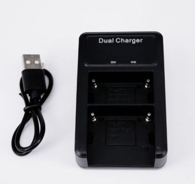 ที่ชาร์จแบตกล้อง LCD DAUL CHARGER F550 SMALL