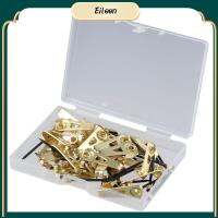 EILEEN 25 Pcs 30ปอนด์ ที่แขวนภาพ กับเล็บ ทองสีทอง เล็บสำหรับเล็บ มืออาชีพอย่างมืออาชีพ ตะปูติดผนัง โฮมออฟฟิศออฟฟิศ