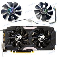 RX480ใหม่ DATALAND Dilan Hengjin 470 470D 580พลังงานเย็นการ์ดจอพัดลม GA91B2U (ของแท้และของแท้) รับประกัน3ปี