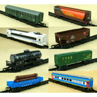 Ho Scale 1: 87จำลองรถไฟฟ้ารุ่น Track อุปกรณ์เสริมรุ่น Van Train รุ่นของเล่นเด็กจัดส่งฟรี