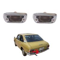 ไฟส่องป้ายทะเบียน ไฟส่องป้าย รุ่น โตโยต้า โคโรล่า TOYOTA COROLLA KE20 KE25 ปี 1985 - 1995 สีโครเมี่ยม 2 ดวง