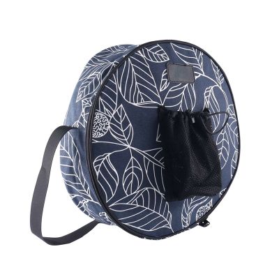 33X14cm Canvas Yoga Wheel Bag Multifunctional Dharma Wheel Special Large Capacity Storage Yoga Clothes Yoga Towel Bag