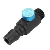 1/4 "Air Inlet Connector Air Flow วาล์วควบคุมความเร็วนิวเมติกอุปกรณ์เสริม Set