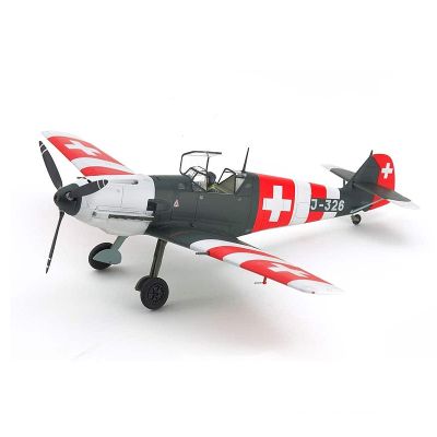 Tamiya 25200 148 Swiss Messerschmitt Bf109 E-3 Airplanese Assembly Model Building Kits ของเล่นพลาสติกสำหรับ dam Hobby Collection