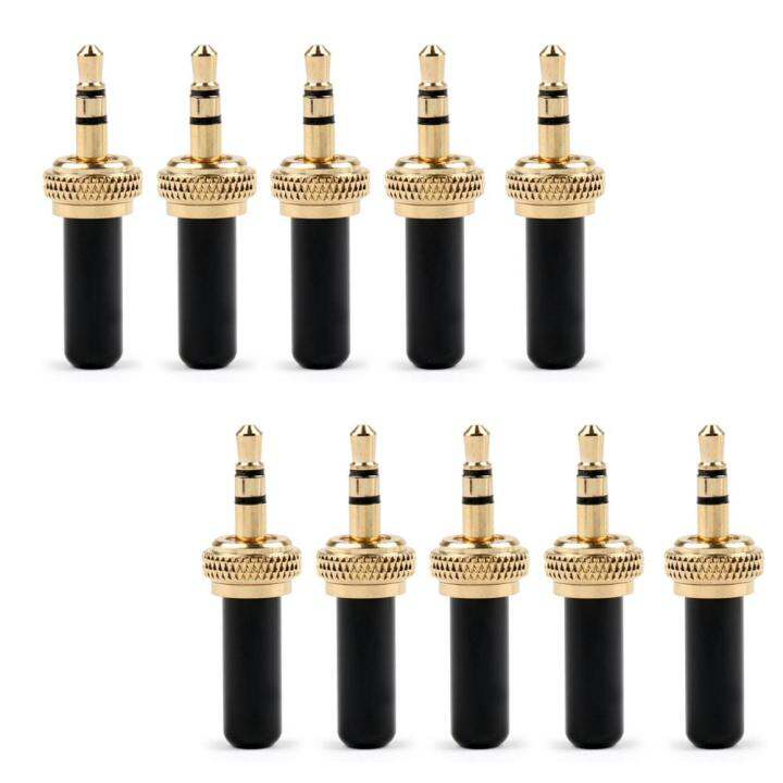 areyourshop-special-mini-3-5mm-screw-lock-stereo-jack-plug-gold-plated-for-sennheiser-earphone-connector