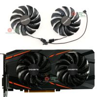 Gratis Ongkir/ต้นฉบับ RX590 Gigabyte 580การ์ดจอเกม570พัดลมทำความเย็น PLD09210S12HH T129215SU