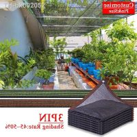 ✐ 3Pin Black Sunshade Net Shading 45 Succulent Plant Sun Shed Fence Privacy Mesh Flower Greenhouse Shade Cover Outdoor Anti-UV