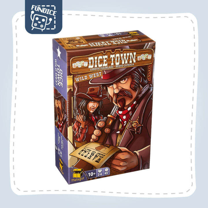 Fun Dice Dice Town Expansion Board Game Lazada.co.th