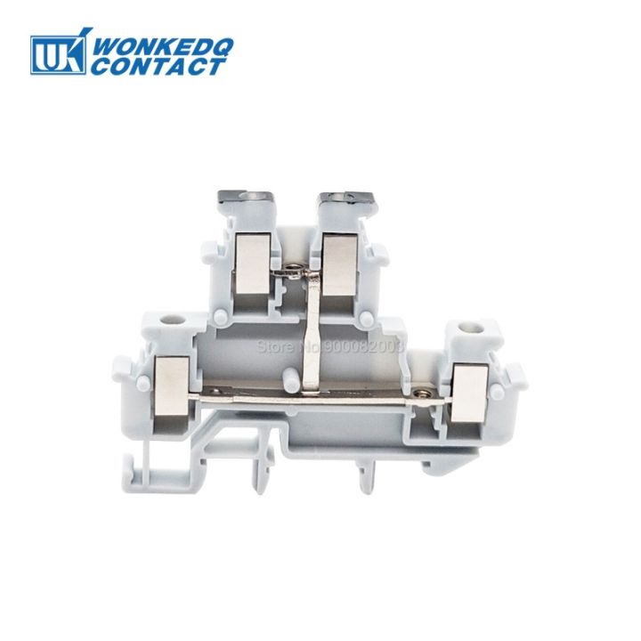 5pcs-mbkkb-2-5-pv-screw-connectors-double-level-connductor-with-equipotential-bonder-uk-din-rail-terminal-block-mbkkb2-5-pv