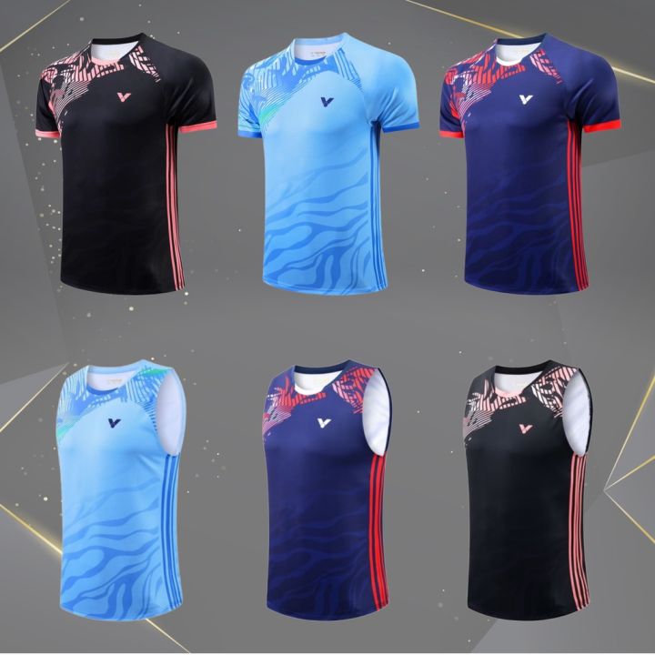 Victor 2023 Design Lee Zii Jia Badminton Jersey Malaysia New Release ...