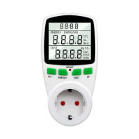 【In-Stock】 Hashair Mart Digital LCD Energy Meter Power Analyzer Wattmeter Wattage Electricity Kwh Power Meter EU UK AU French Measuring Outlet