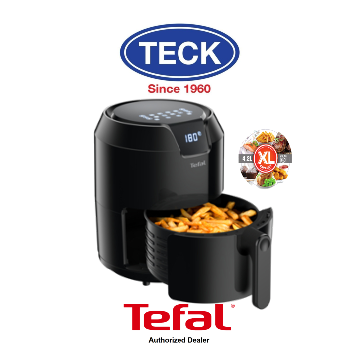 Tefal EY4018 EY401 EY40 4.2L Easy Fry Precision Digital Hot Air Fryer ...