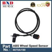 เซ็นเซอร์ความเร็วสำหรับล้อ ABS 4670A190ด้านหน้าขวา1ชิ้น Mitsubishi Pajero/montero IV 2006อุปกรณ์ตกแต่งรถยนต์