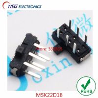 200PCS  MSK22D18 MSK-22D18 DIP 6PIN 2P2T Toggle Switch Side Switches DIP-6 Electrical Circuitry  Parts