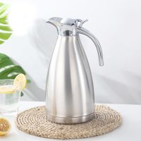 ✔✙ 4 Color 1.5L 2L Vacuum Insulation Double Wall Stainless Steel Coffee Pot Milk Tea Jug Water Carafe Flask Thermal Thermos Bottles