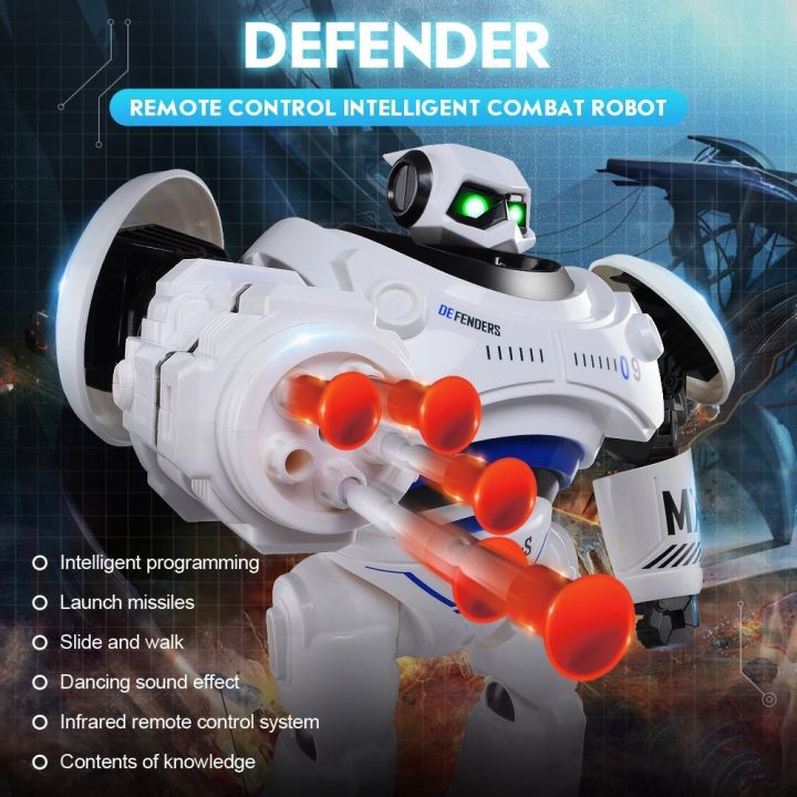 eboyu-1701b-rc-หุ่นยนต์โฆษณาตำรวจไฟล์โปรแกรมต่อสู้-defender-อัจฉริยะ-rc-หุ่นยนต์ของเล่นควบคุมระยะไกลสำหรับเด็ก