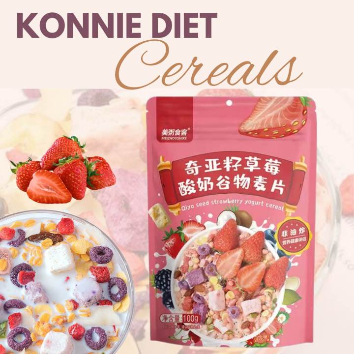 MEIZOU Diet Cereal From Japan Mix Fruit Oatmeal Cereal For Weight Loss ...