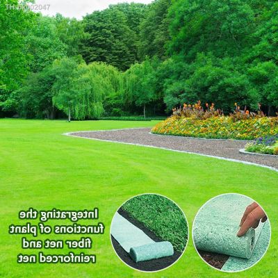 ❈✳▪ 10FT Biodegradable Grass Seed Pad Garden Ecological Blanket Plant Growing High Quality Seed Carpet Lawn