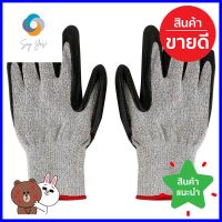 ถุงมือกันบาดเคลือบไนไตร FITT 7 นิ้ว สีดำHPPE NITRILE-COATED GLOVES FITT 7" BLACK **ด่วน ของมีจำนวนจำกัด**