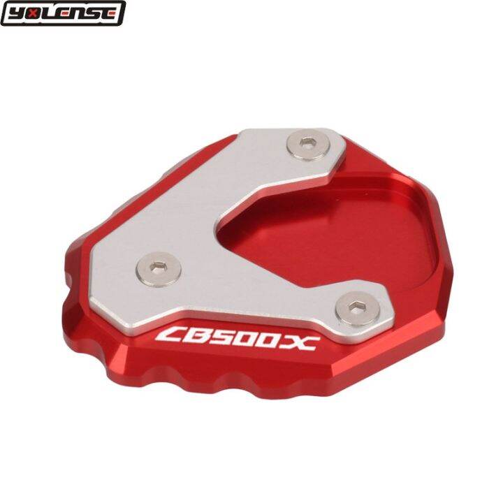 แผ่นขยายขาตั้งด้านข้างสำหรับมอเตอร์ไซค์ฮอนด้า-cb500x-cb-cb500-x-2019-2022-500x-ขยายแผ่นรอง