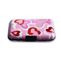 Waterproof Aluminum Print Card Case Pocket Business ID Credit Card Wallet Holder Case Box RFID Protection Card Holders