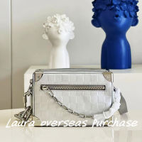 pre order Brand new authentic，Louis Vuitton，กระเป๋ารุ่น MINI SOFT TRUNK，crossbody bag，Shoulder Bags ，LV