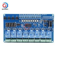 【CW】AC 8-36V 8-channel Multifunction Time Delay Relay Interface Board Module Optocoupler with light couple red display