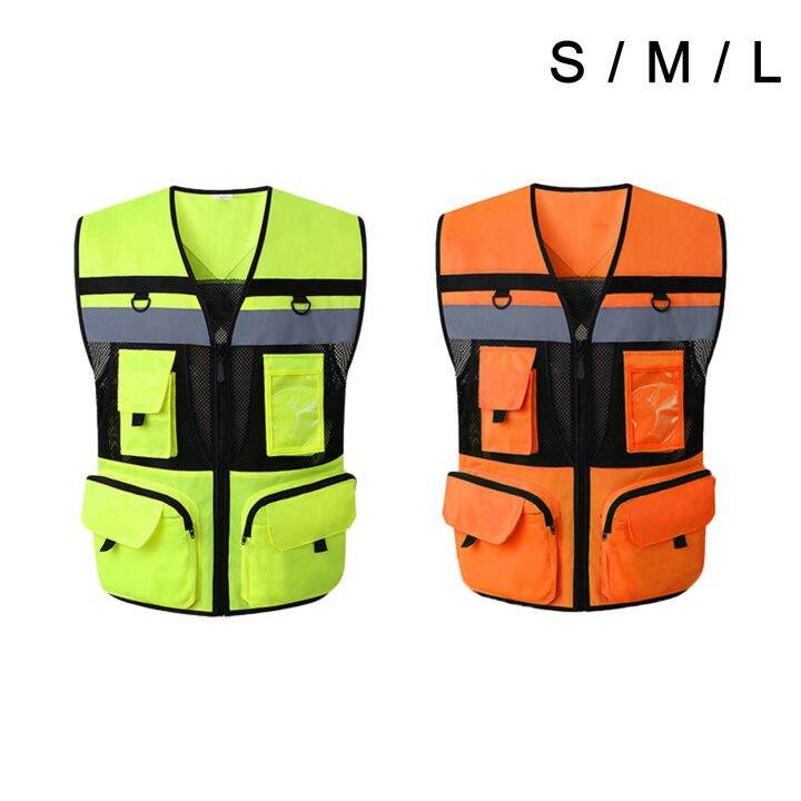 Reflective Vest Comfortable Safety Vest for Traffic Police Parking