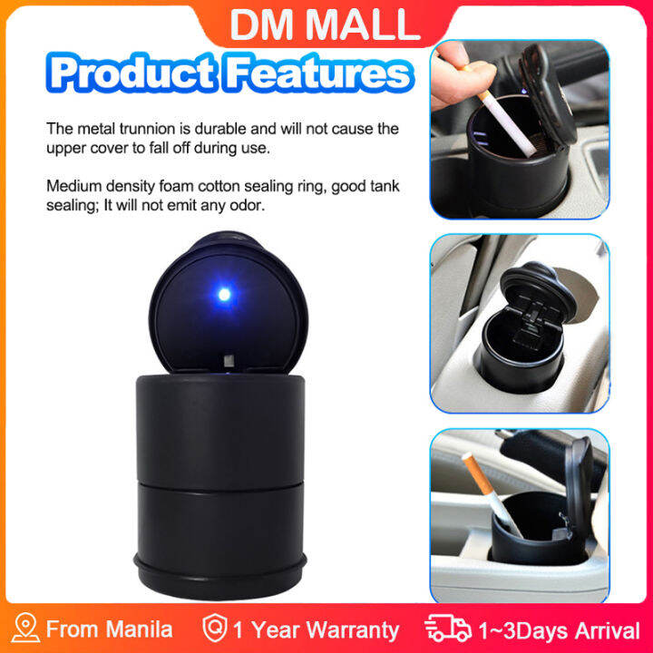 DM Car Ashtray 100 Original Universal Car Ashtray Car Cup Holder