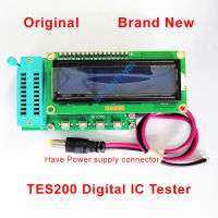 Original TES200 Digital Integrated Circuit Tester 74 40 45 Series IC Logic Gate Checker เครื่องวัดการทดสอบต้นทุนต่ำ