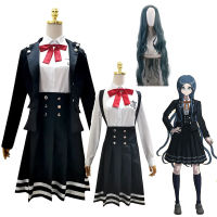 Anime Danganronpa V3 Shirogane Tsumugi Cosplay Costume School Girls Uniform Dresses Halloween Party Suits