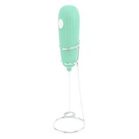 Milk Frother Handheld Electric Whisk Foamer Maker for Coffee Latte Hot Chocolate Egg Mixer with Stand