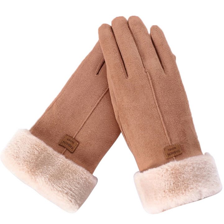 2021-new-2021-new-fashion-women-gloves-autumn-winter-cute-furry-warm-mitts-full-finger-mittens-women-outdoor-sport-female