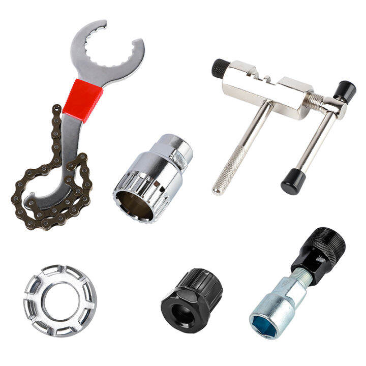 west-biking-mtb-road-bike-maintenance-tools-set-chain-cutter-bracket-flywheel-remover-crank-puller-wrench-bicycle-repair-tools