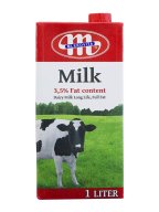 Sữa tươi không đường Mlekovita Ba Lan hộp 1L thumbnail