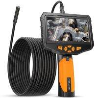 Wholesale TESLONG NTS300 7.6mm Dual Lens 1080P HD Industrial Borescope 5m IPS Monitor Endoscope Inspection Camera