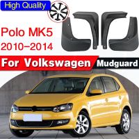 ชุดบังโคลน S สำหรับ VW Polo Mk5 6R 2010-2014แผ่นกันโคลนล้อรถยนต์โคลนหลังหน้าบังโคลนบังโคลนกันแดด2011 2012 2013